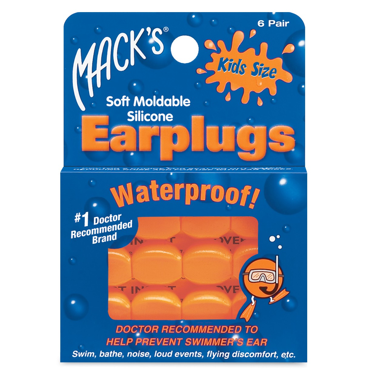 Ear plugs for swimming lessons